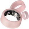 WuzuTech Herz P1 Ring Protector Rose  M/L Silicone Cover for Smart Rings (Set of 3) | Sweat & Scratch Resistant | Flexible Skin-Safe Shield for Fitness, Workouts & Daily Use view 1