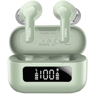 TOZO Hybrid Active Noise Cancelling in Ear Wireless Earbuds, 68H Playtime