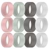 WuzuTech Herz P1 Ring Protector Multi-Bundle  Small Silicone Cover for Smart Rings (Set of 12) | Sweat & Scratch Resistant | Flexible Skin-Safe Shield for Fitness, Workouts & Daily Use view 1