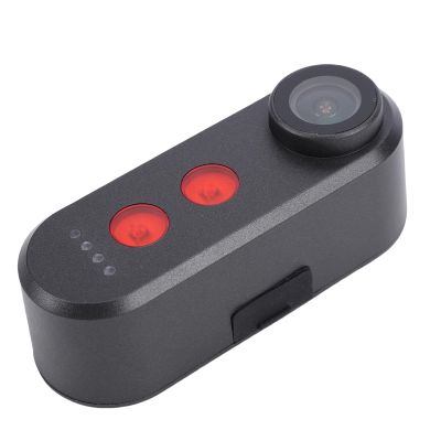 Zyyini Bike Camera with Brake Taillight, 1080P Anti Shake Video Recorder, Rear View Cycling Camera, IPX6 Water Proof, 5000mAh 10Hrs Runtime, for Road Bike Night Riding