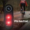 Zyyini Bike Camera with Brake Taillight, 1080P Anti Shake Video Recorder, Rear View Cycling Camera, IPX6 Water Proof, 5000mAh 10Hrs Runtime, for Road Bike Night Riding view 3