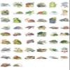 100 PCS Turtle Stickers Pack  Waterproof Vinyl Decals for Water Bottles, Laptops, Phones, Notebook, Cars  Cool Vibrant Graphics for Turtle Enthusiast view 3