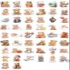100 PCS Cute Bear Stickers Pack  Waterproof Vinyl Decals for Water Bottles, Laptops, Phones, Notebook, Cars  Cool Vibrant Graphics for Cute Bear Enthusiast view 3
