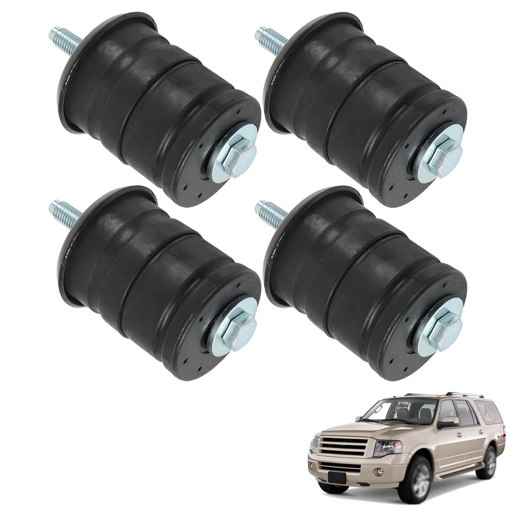 Muooam 4Pcs Body Mount Kit Replacement for Expedition 2007-2017 Replacement for Navigator 2007-2017