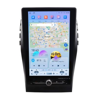 13.1 inch Screen Upgrade Android 12 Car Radio for Ford Edge 2015 2016 2017-2019 Stereo GPS Navigation Carplay Audio Multimedia Video Player Head Unit (Middle Version, 6+128GB)