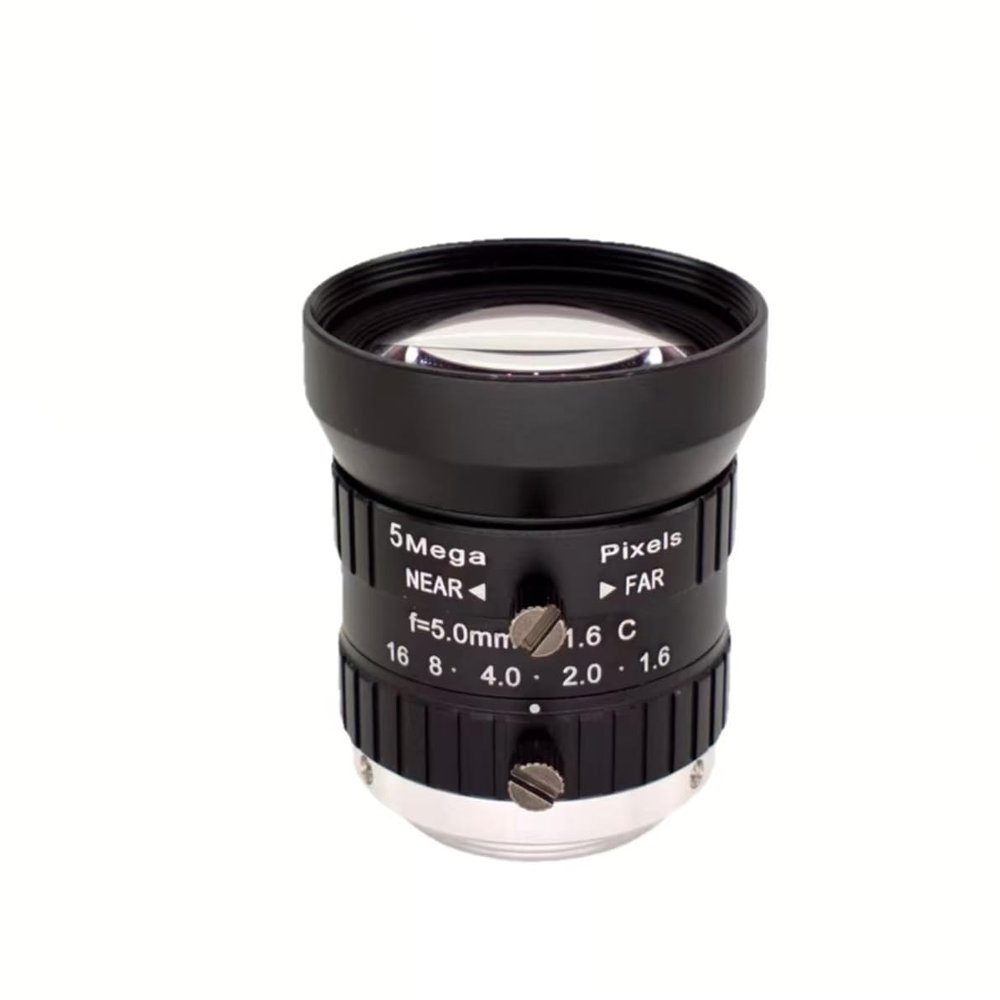 5mm Fixed Focal Industrial Lens C Mount 5mp 1/1.7''