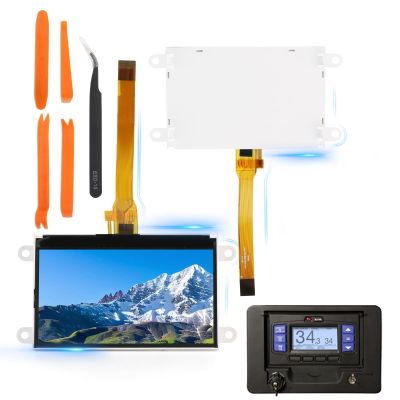 Screen Replacement for Carrier Transicold X4 7500 7300 X3 2500 Vector 8500 8600MT APX Display Microprocessor Module Car Screen Replacement with Repair Tools