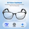 KWENRUN AI Smart Glasses for Men & Women  Powered by ChatGPT, Real-Time Translation, Bluetooth Glasses with Photochromic Lens, Music & Hands-Free Calling, UV & Blue Light Protection, Thin Temples view 2