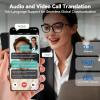 KWENRUN AI Smart Glasses for Men & Women  Powered by ChatGPT, Real-Time Translation, Bluetooth Glasses with Photochromic Lens, Music & Hands-Free Calling, UV & Blue Light Protection, Thin Temples view 3