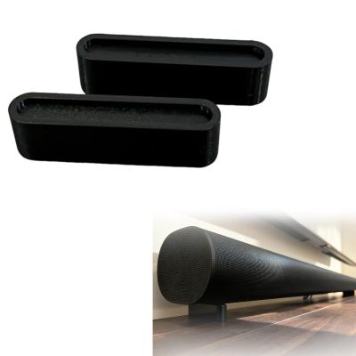 Foot Stand Set Compatible with Sonos Arc Soundbar  Soundbar Riser Feet Elevate Your Soundbar for Better Audio & Clearance 2 Pack (30mm)