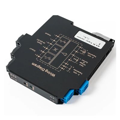 ONTYLTFP 0-10V to 4-20mA 0-10V DC24V 1 in 2 Out Ultra-Thin Analog Signal 35mm DIN Rail(0-10V Output)