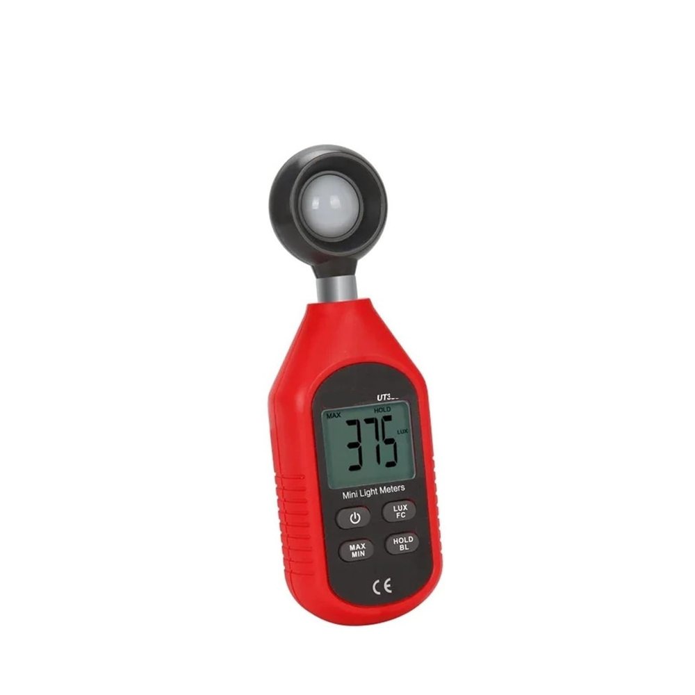 UT363 Digital Light Meter Lux Meter 200,000 Lux Illuminometers Photometer Environmental Tester