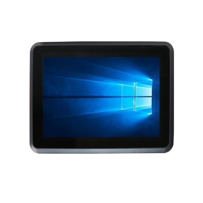 ANDAQI 10.1 Inch Industrial IP65 Front Panel PC, Multi Touch Capacitive Touch Screen, I3 10110U, PX01, TPM2.0, 9-36V Phoenix, 2 x COM, HDMI, 2 x LAN, 16G RAM, 128G SSD