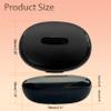 Hearing Aid Case, Portable Protective Storage Case (Blcak, style-1) view 2