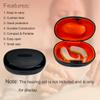 Hearing Aid Case, Portable Protective Storage Case (Blcak, style-1) view 3