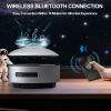 Magnetic Levitation UFO Bluetooth Speaker, Bluetooth 4.0 Wireless Floating Speakers 3D Sound, Cool Tech Gadgets for Home Office Decor Creative Gifts view 3