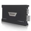 HZHZSP 1200W 4 Channel Car Amplifier Class D - Adjustable Crossover, Bridgeable 400W x 2 @ 4 Ohm, Compact Aluminum Design with RCA and High Level Inputs view 1