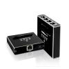 1 Pcs RJ45 Splitter 1 to 2/3/4 Ethernet Adapter Internet Network Cable Extender RJ45 Coupler(1 to 4) view 1