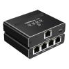 1 Pcs RJ45 Splitter 1 to 2/3/4 Ethernet Adapter Internet Network Cable Extender RJ45 Coupler(1 to 4) view 3