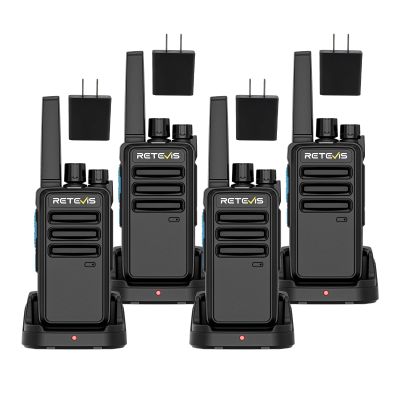 Retevis RT68D DMR 2 Way Radio for Adults,Group Call, Dual Mode, Compatible with Motorola Radio and DMR Repeater, Heavy Duty Walkie Talkie, Type-C, Commercial Digital Radio for Restaurant(4 Pack)
