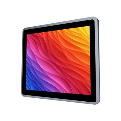 ANDAQI 17 Inch Industrial IP65 Front Panel PC, Multi Touch Resistance Touch Screen, I7 10810U, PX04, TPM2.0, 9-36V Phoenix, 2 x COM, HDMI, 2 x LAN, 16G RAM, 512G SSD