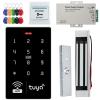 AccessShield Access Control System with Tuya IP68 Waterproof RFID Keypad+Power Supply +Switch +15pcs 13.56MHz ID Keyfobs+ (Electric Lock) view 1