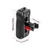 Camera Side Handle for Cages Aluminum Alloy Ergonomic Designs with Adjustable Height Old Shoe Mount Handle Aluminum Alloy Grip view 3