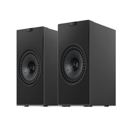 KEF Coda W Wireless HiFi Speakers (Dark Titanium)