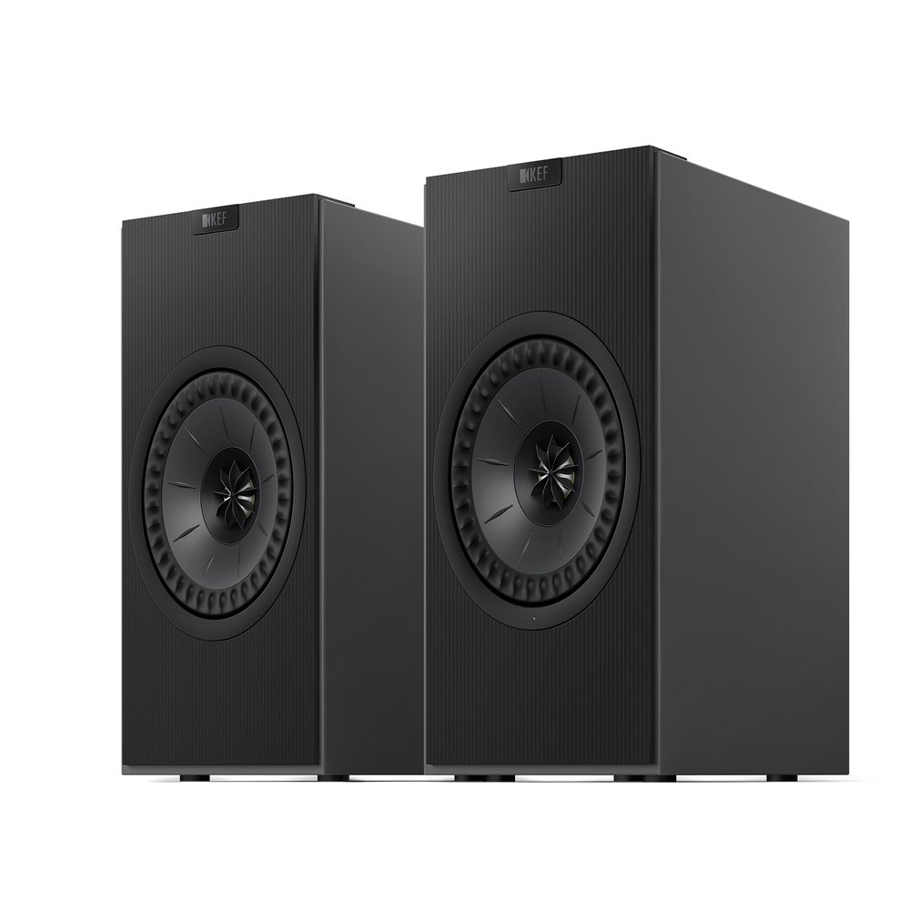 KEF Coda W Wireless HiFi Speakers (Dark Titanium)