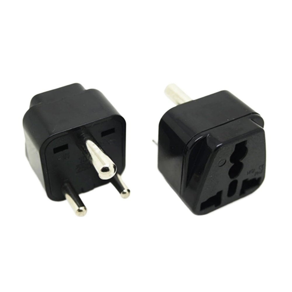 10A/15A Conversion one to Two Socket Conversion Power Converter Adapter(WY-010L Black)