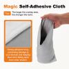 PATIKIL 22" x 22" Camera Protective Wrap, Magic Self-Adhesive Cloth Anti-scratch Lens Pouches for Camera Lens DSLR Phone Laptop, Khaki view 3