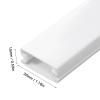 10Pcs Wire Covers Cord Hider Compatibility with TV on Wall Concealer Cable Cover PVC Flame Retardant Management view 2