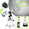 YUEHISY Wireless Electronic Eyepiece, WiFi Telescope Camera Eyepiece with 5MP 4K Video, for Astronomical Photography Bird Watching view 3
