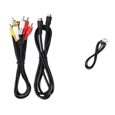 LINGQE HDMI to AV S-Video CVBS Video Converter to SVIDEO+S Video Switcher Adaptor HD 3RCA PAL/NTSC Switch for TV PC Blue-Ray DVD(US Plug)