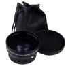 Compatible for Canon EOS 4000D 2000D 58MM 0.45x Wide Angle Lens with Macro for 18-55mm Lens view 1