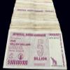 1000x Zimbabwe 5 Billion Dollar Special Agro Cheque Banknote Bundle Brick view 1