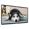 2020 New Projector Simple Curtain Anti-Light Screen 60/72/ 84/100 /120 Home Outdoor Office Portable 4:3 view 1