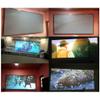 133" Portable Foldable Projector Screen 16:9 Metal Layer Light Resistant Home Movie Reflective Magic Pastes Easy to use view 2