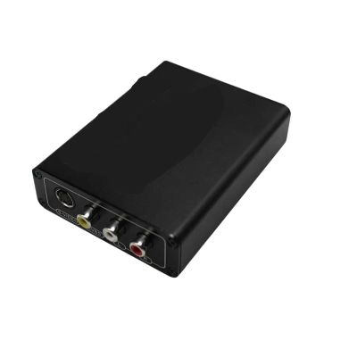LINGQE Wiistar HDMI to AV/S Video Converter to SVIDEO+S Video Switcher Adaptor 1080P HD fr;/ee Shipping