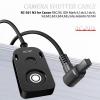 Shutter Release Cable Compatible for Canon Cameras Replaces RS-80N3 R5CR51DX Mark II1Ds II1Ds III5D5D Mark II5D Mark III5D Mark IV5DS5DSR6D6D Mark II7D7D Mark II Remote Shutter Switch view 2