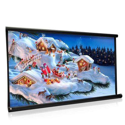 16:9 100 inch Foldable Projector Screen Canvas Front Home Theatre Projection Screen High Brightness Movie