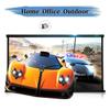 16:9 100 inch Foldable Projector Screen Canvas Front Home Theatre Projection Screen High Brightness Movie view 2