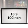 16:9 100 inch Foldable Projector Screen Canvas Front Home Theatre Projection Screen High Brightness Movie view 3