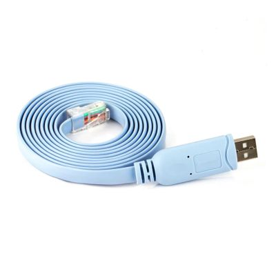 ABKMXZKD 1.8M USB to RJ45 for USB Console Cable Console Debug Line A7H5 for H3C Arba 9306 Router Rollover Console