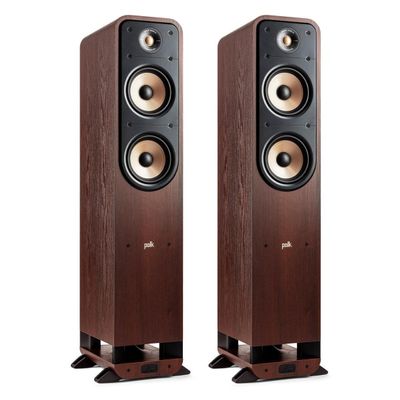 Polk Audio Signature Elite ES55 Hi-Fi Home Theater Floorstanding Speakers - Pair (Walnut)