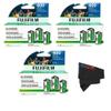 Fujifilm Fujicolor 400/200 ISO 35mm Color Film  3 Pack (36 Exposures Each) + PixiBytes Microfiber Cleaning Cloth Color Negative Film (400 Speed, 3 Packs (9 Rolls)) view 1