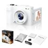 4K Digital Camera for Photography- 50MP Autofocus Vlogging Camera with 2.8" 180Flip Screen, 18X Digital Zoom- Compact Point and Shoot Camera with 32GB TF for YouTube, Travel, Beginners, White view 1