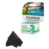 Fujifilm Fujicolor 400/200 ISO 35mm Color Film  (36 Exposures) + PixiBytes Microfiber Cleaning Cloth Color Negative Film (400 Speed, 1 Single Roll) view 1