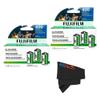 Fujifilm Fujicolor 400/200 ISO 35mm Color Film  3 Pack (36 Exposures Each) + PixiBytes Microfiber Cleaning Cloth Color Negative Film (400 Speed, 2 Packs (6 Rolls)) view 1