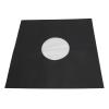 20pcs Record Kraft Paper Jackets, 12 Inches Record Sleeves, Black Album Covers for 33, Static Sleeves with Die Cut Center Hole for Label Viewing view 3